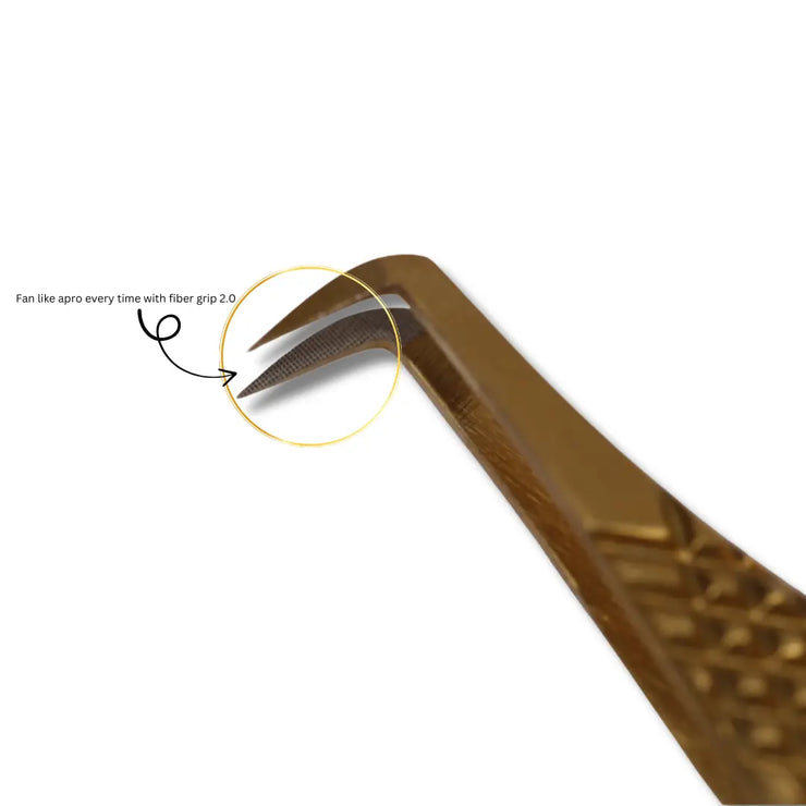 Fiber grip 2.0 Lash Tweezer Duo&