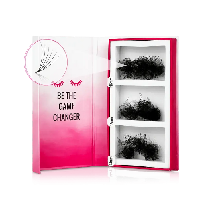 6D ProMade Loose Fans - 0.07 Heavenly lashes