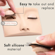 Practice double layer lids Heavenly lashes