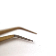 Angled 45° Fiber tip tweezers Heavenly lashes