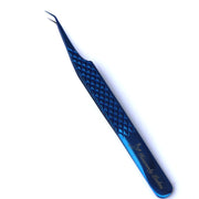 Angled 45° Fiber tip tweezers Heavenly lashes