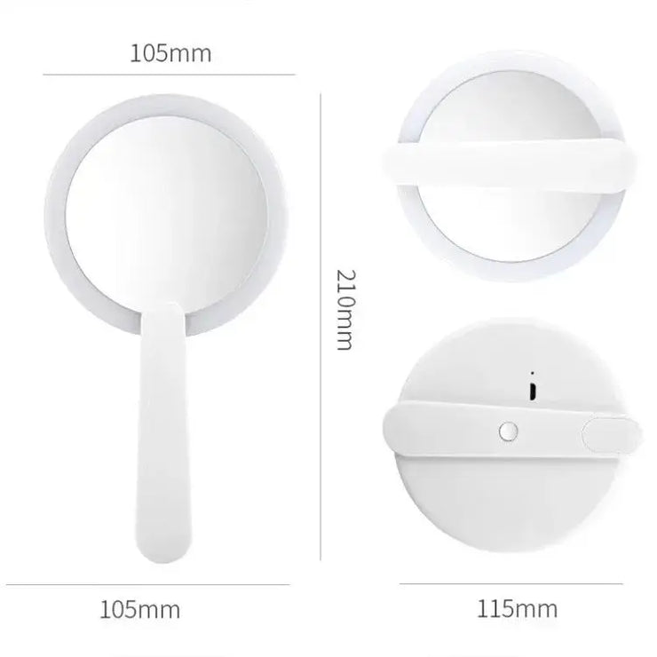 LED Handheld mirror Heavenly lashes