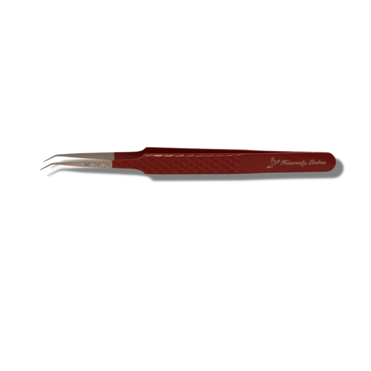 Skinny Diamond cut isolation tweezers Heavenly lashes