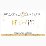 Gift cards Heavenly lashes