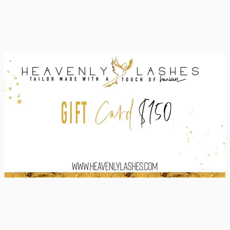 Gift cards Heavenly lashes