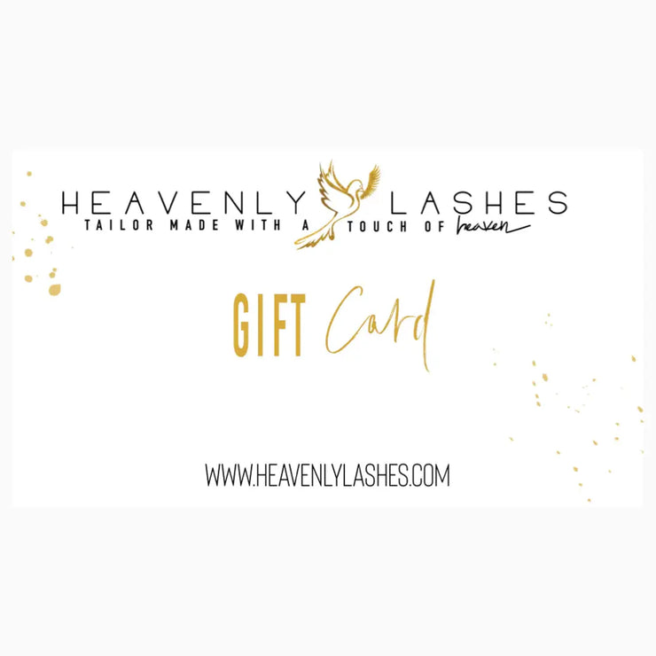 Gift cards Heavenly lashes