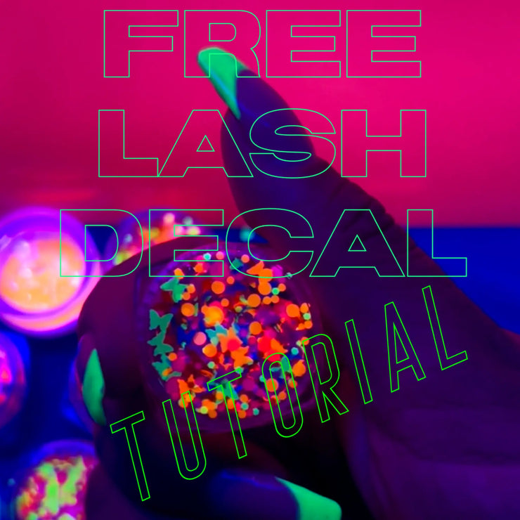 Lash Decal Tutorial Heavenly lashes