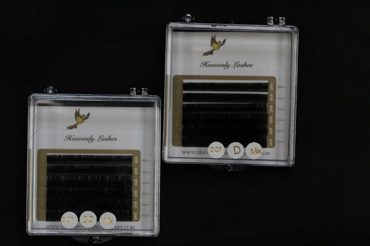 Mini pack trays - Volume lashes Heavenly lashes