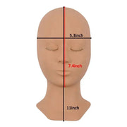 Available now!! Silicone Mannequin with 2 Removable eyelids included Heavenly lashes